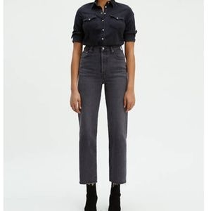 Levi's ribcage straight ankle jean
